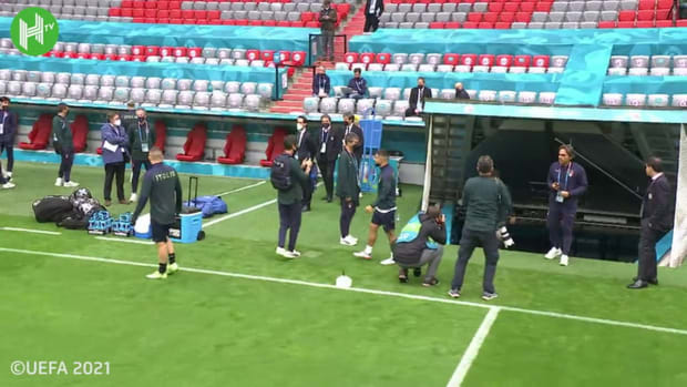 Italy train ahead of Belgium test at Euro 2020